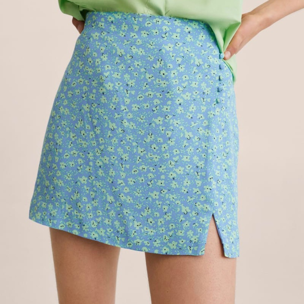 Mango Mini Floral Skirt *SOLD*